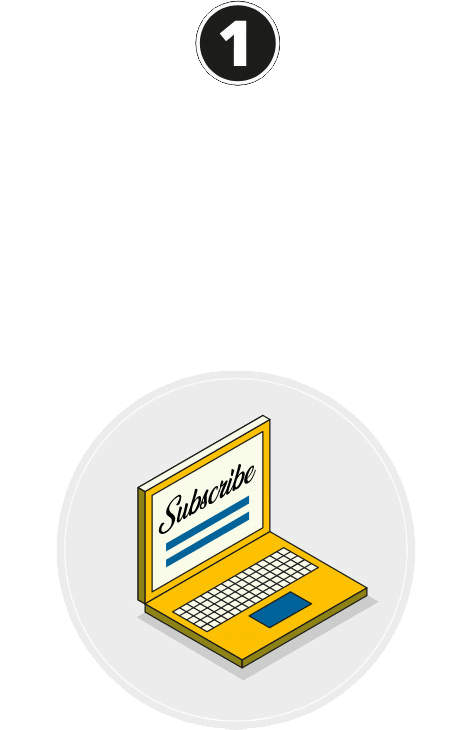 Click subscribe and choose premium or standard subscription.